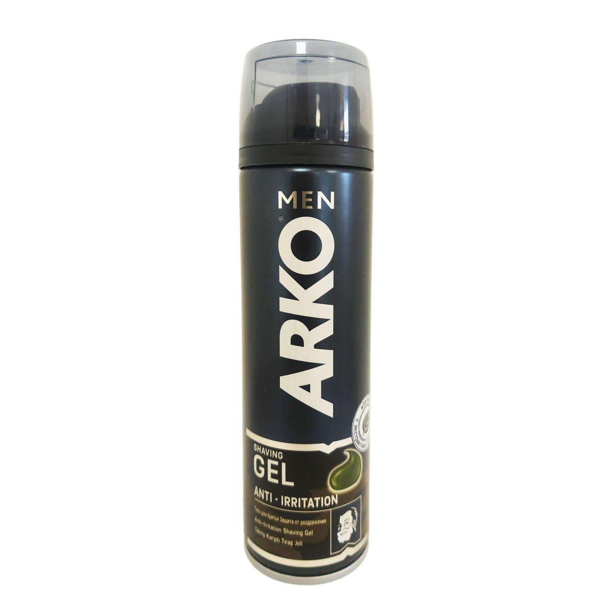 ژل اصلاح آرکو من مدل anti irritation حجم 200 میلی لیتر