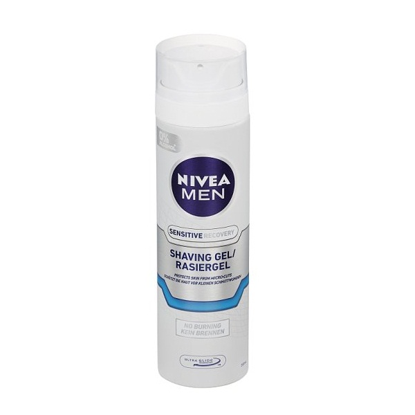 ژل اصلاح مردانه نیوآ مدل sensitive recovery حجم 200 میلی لیتر