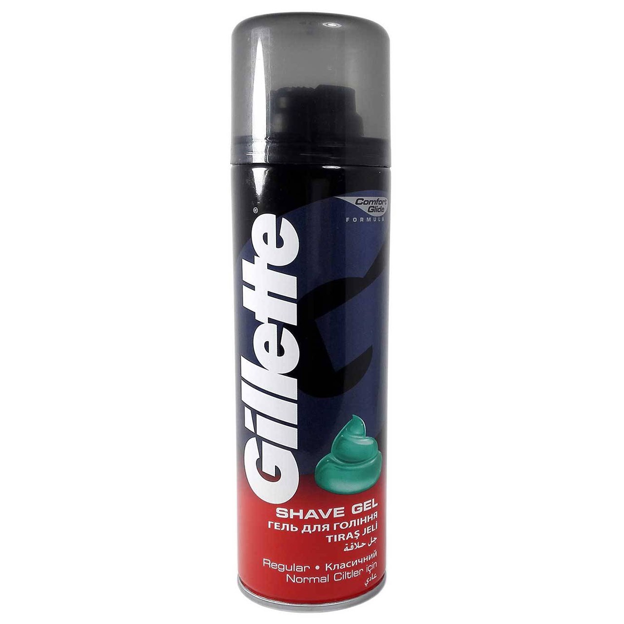 ژل اصلاح ژیلت سری regular gel 200 ml