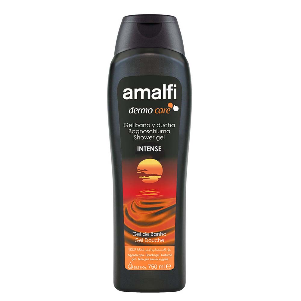 ژل بدن آمالفی مدل intense حجم 750 میلی لیتر