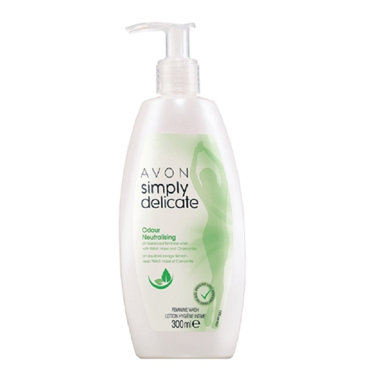 ژل بهداشتی بانوان آون مدلsimply delicate odour neutralising feminine wash حجم 300 میلی لیتر