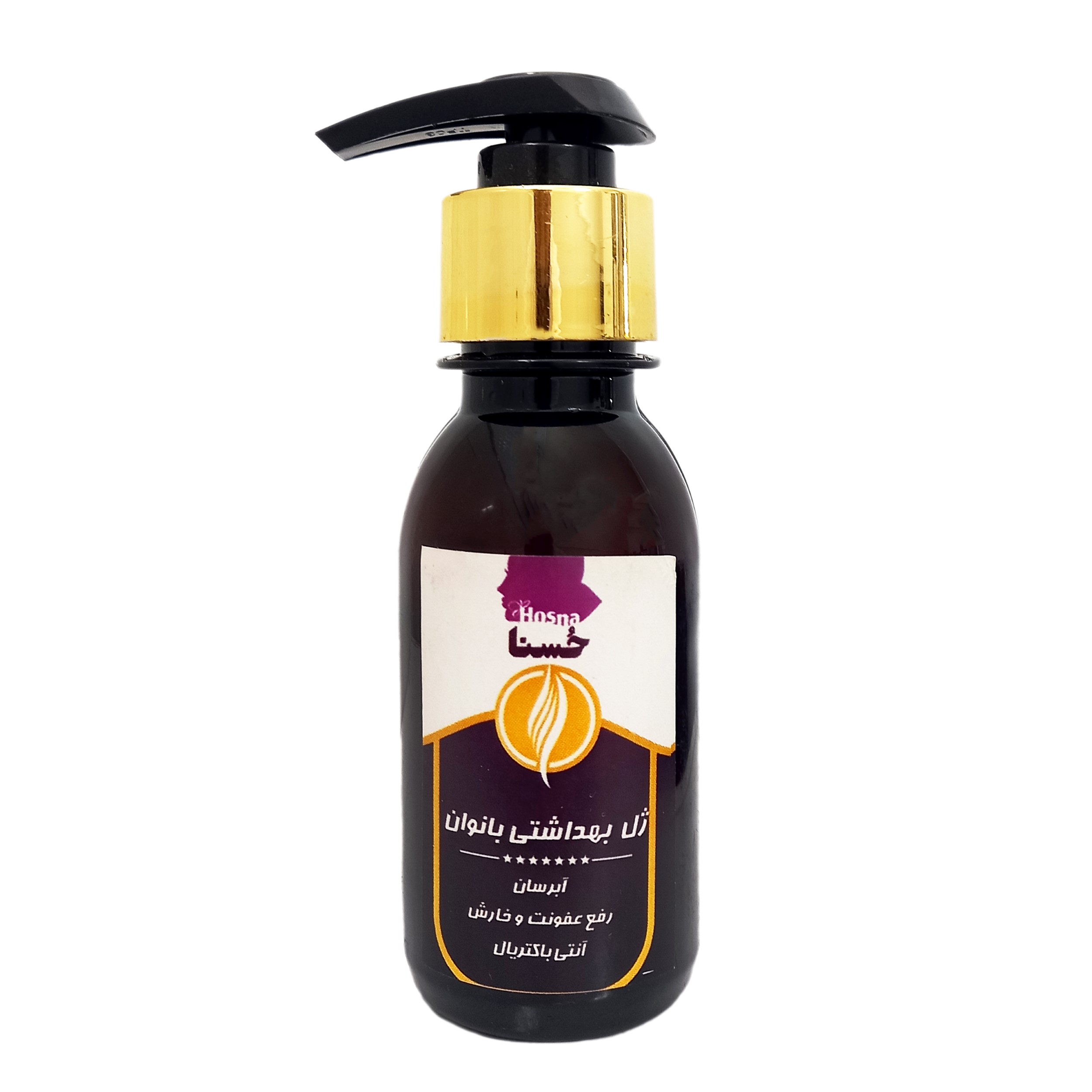 ژل بهداشتی بانوان حسنا مدل herbal حجم 100 میلی لیتر