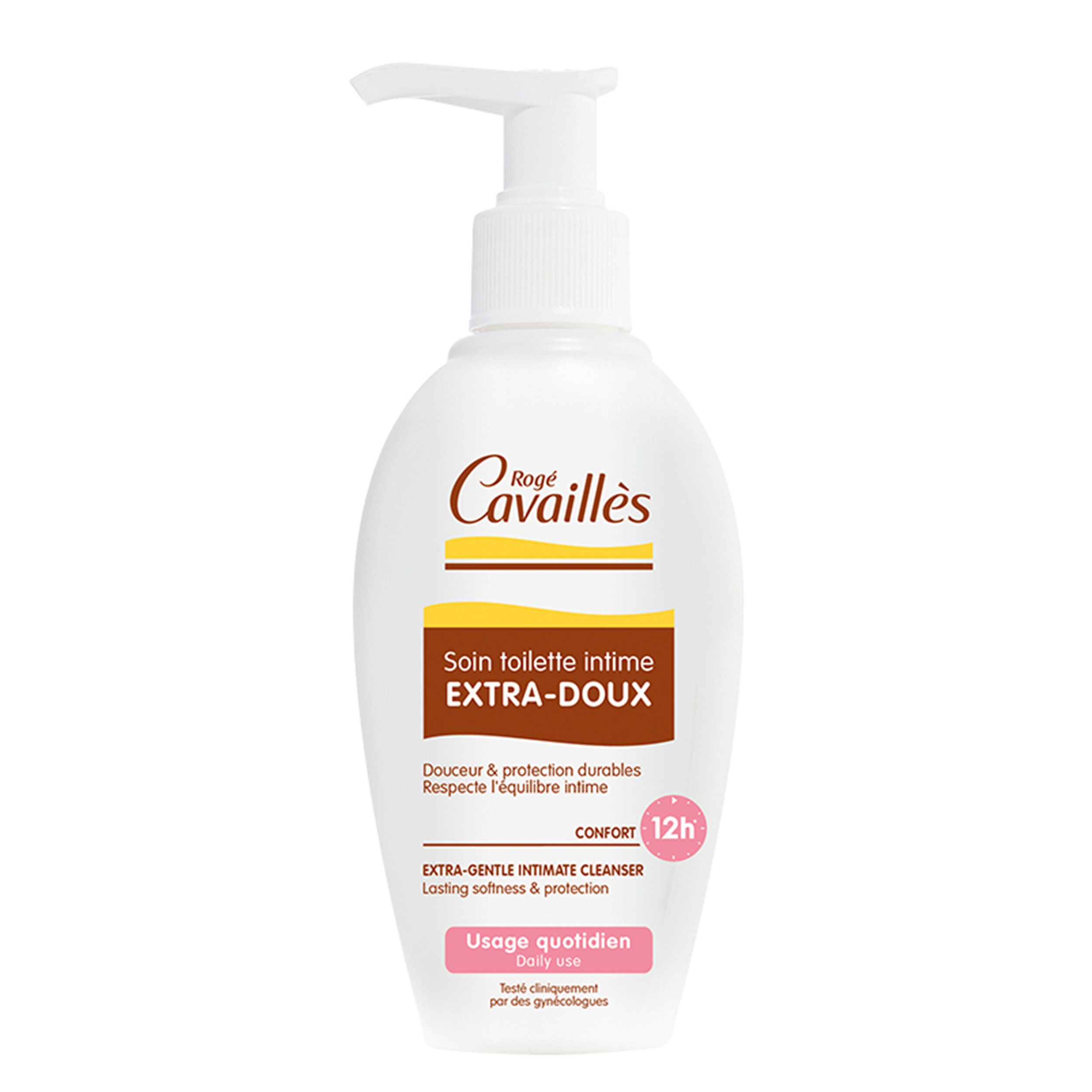 ژل بهداشتی بانوان روژه کاوایس مدل extra gentle حجم 200 میلی لیتر
