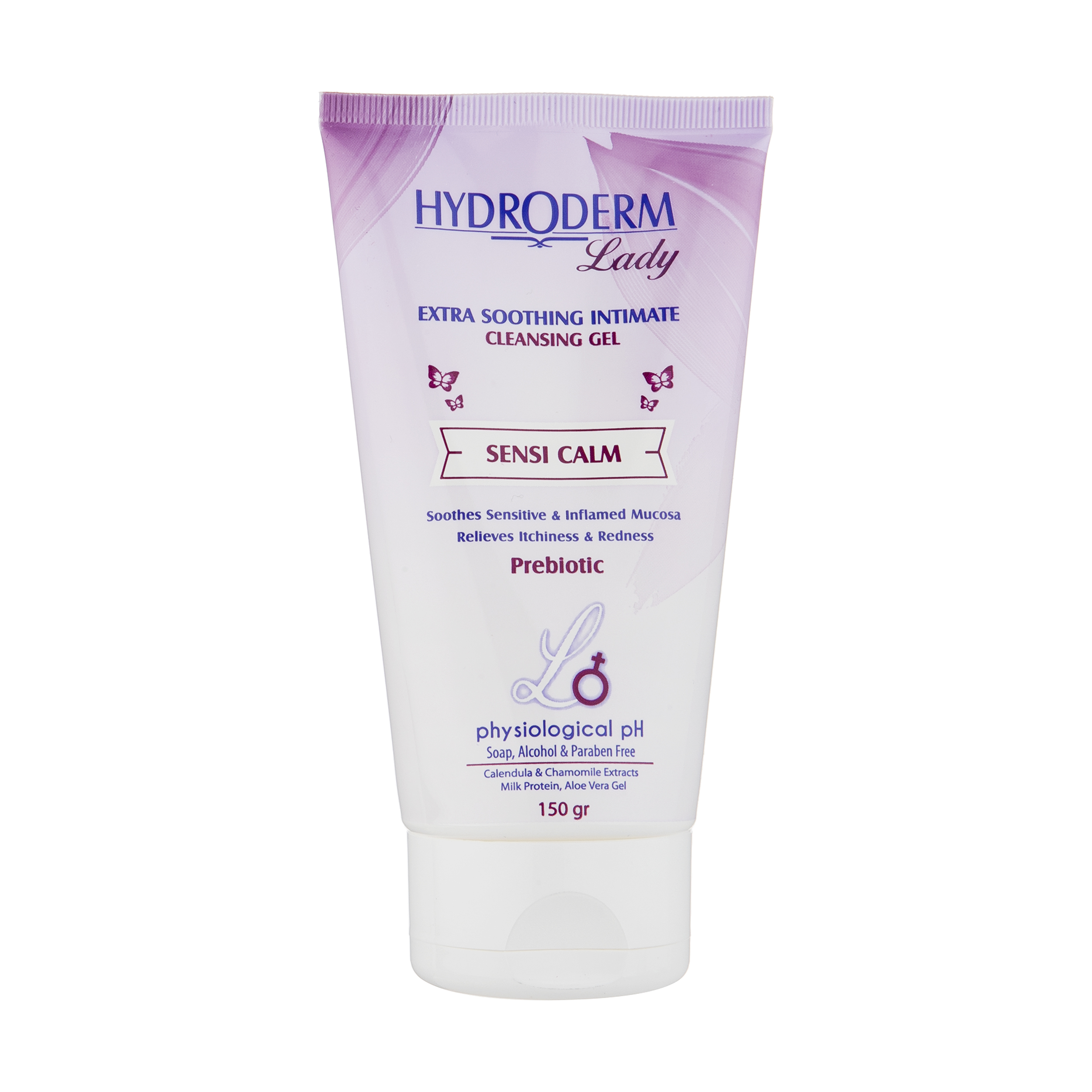 ژل بهداشتی بانوان هیدرودرم مدل sensi calm مقدار 150 گرم