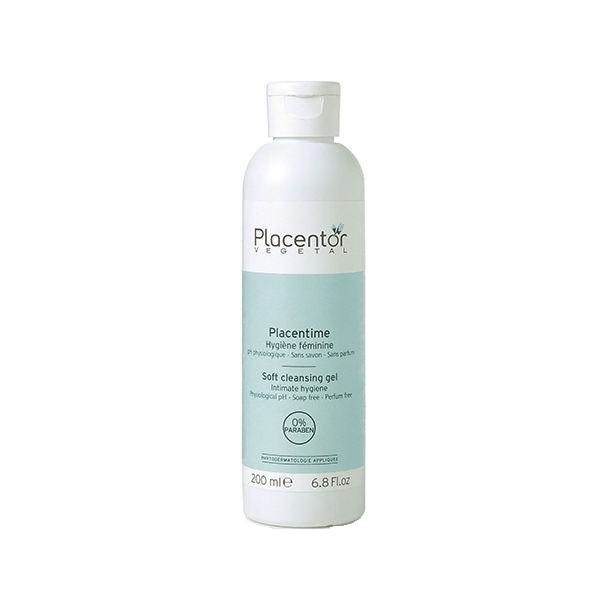 ژل بهداشتی بانوان پلاسنتور مدل soft cleansing حجم 200 میلی لیتر