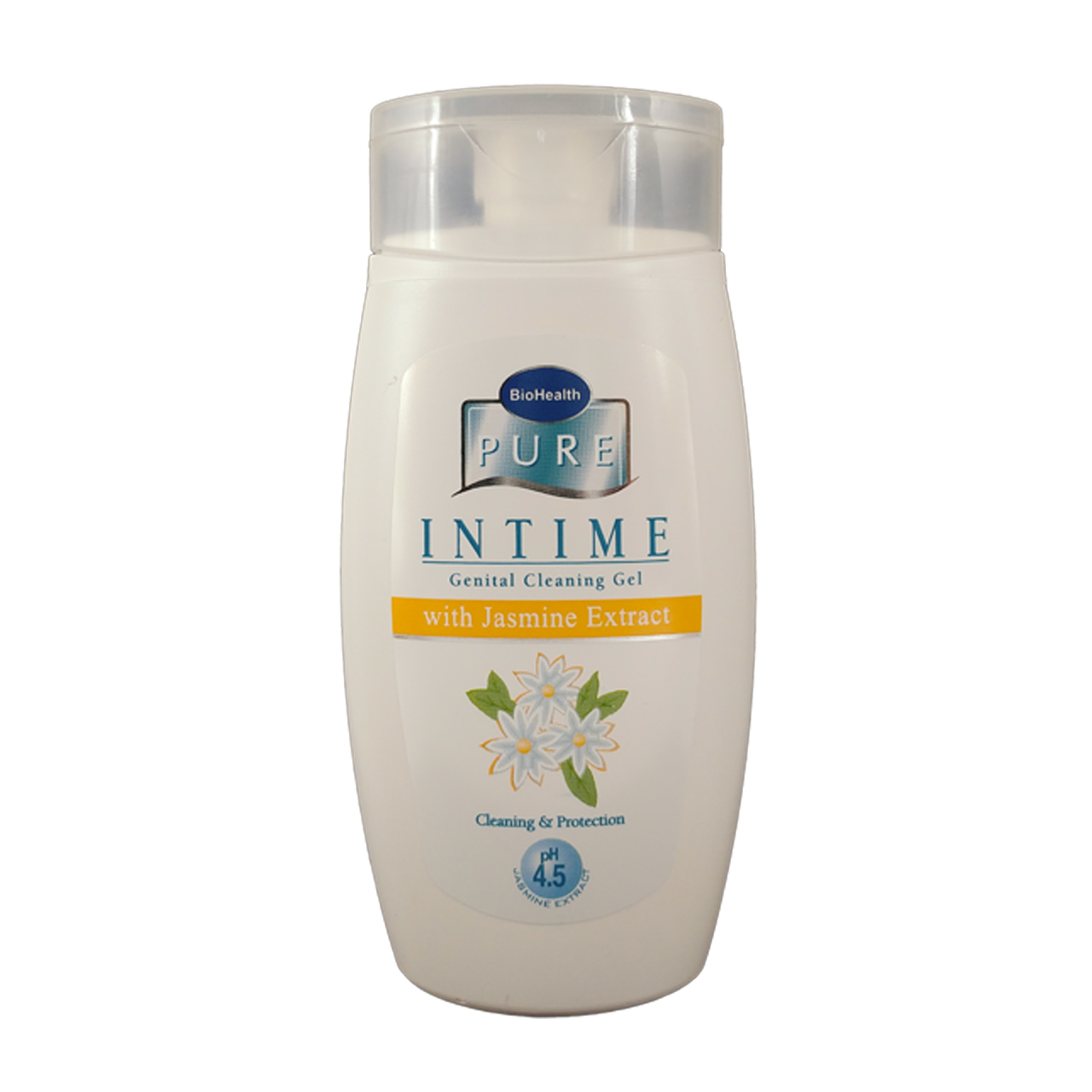 ژل بهداشتی بانوان پیور اینتایم مدل jasmine extract حجم 200 میلی لیتر