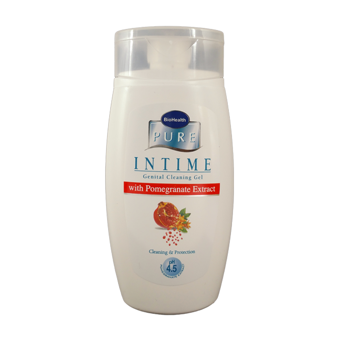 ژل بهداشتی بانوان پیور اینتایم مدل pomegranate extrack حجم 200 میلی لیتر