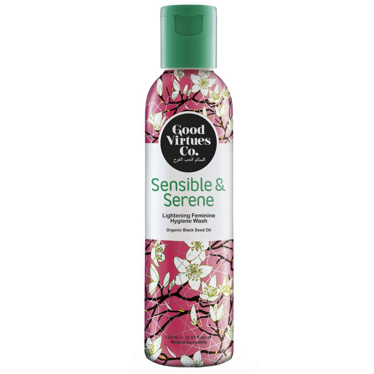 ژل بهداشتی بانوان گود ورچو مدل lightening feminine hygiene wash حجم 150 میلی لیتر
