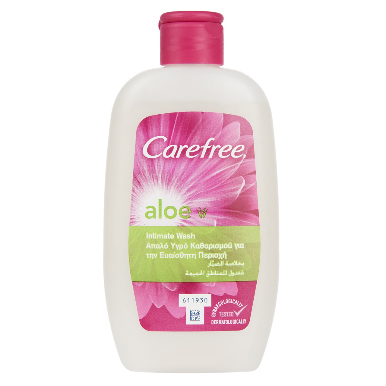 ژل بهداشتی کرفیری مدل aloe intimate wash حجم 200 میلی لیتر