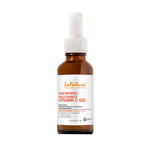 ژل ترمیم کننده لاناتورا مدل vitamin c حجم 30 میلی لیتر