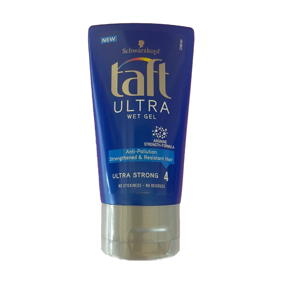 ژل حالت دهنده مو تافت مدل ultra حجم 150 میلی لیتر