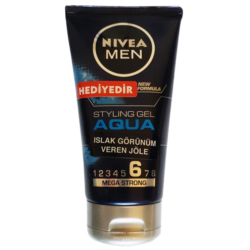 ژل حالت دهنده مو نیوآ مدل aqua حجم 150 میلی لیتر