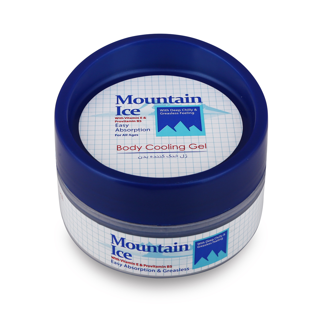ژل خنک کننده بدن لیمپیو مدل mountain ice حجم 200 میلی لیتر