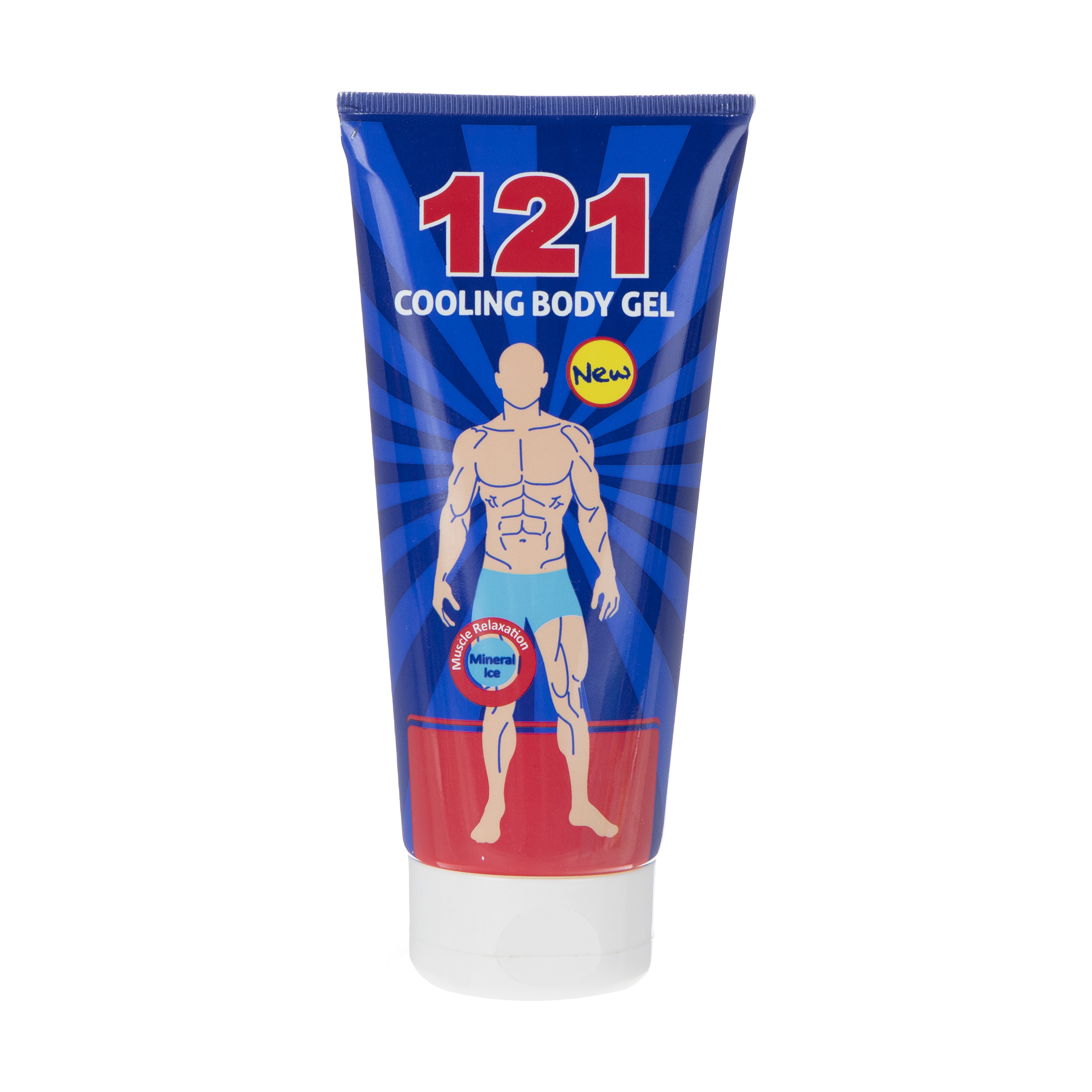 ژل خنک کننده بدن مدل mineral ice حجم 200 میلی لیتر