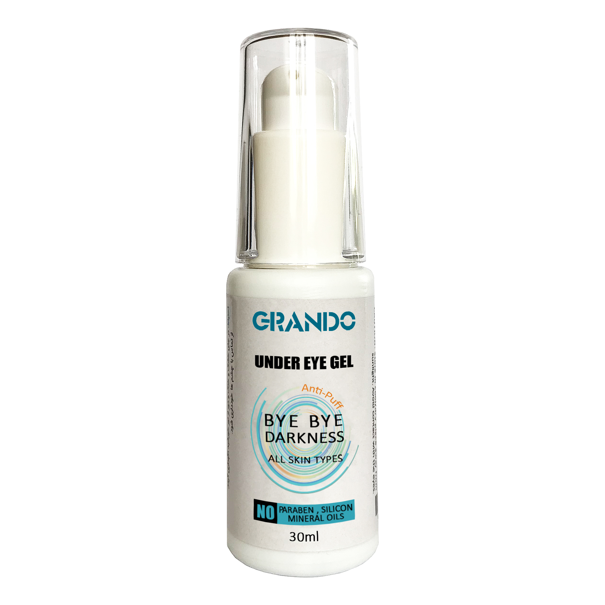 ژل دور چشم گراندو مدل bye darkness حجم 30 میلی لیتر