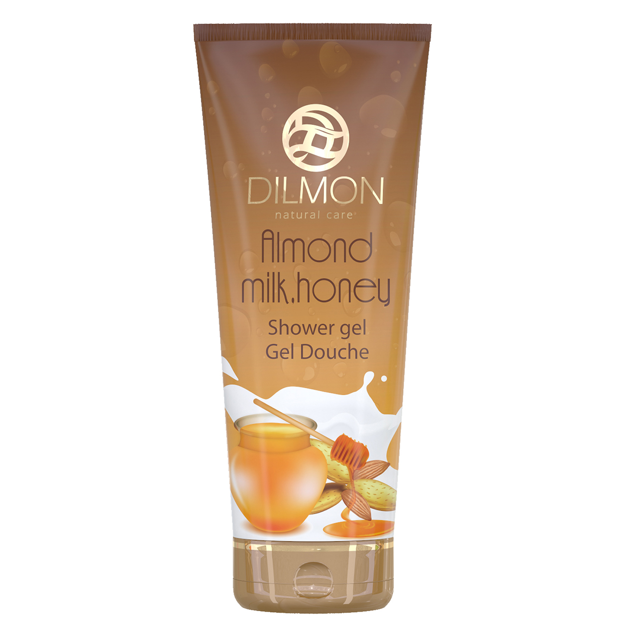 ژل دوش دیلمون مدل milk honey حجم 250 میل لیتر