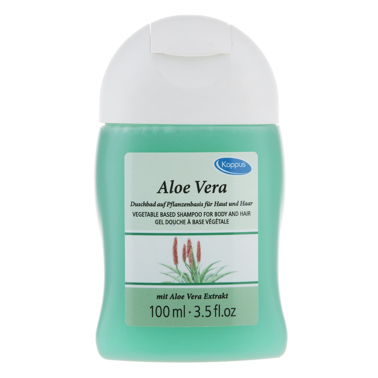 ژل دوش کاپوس مدل aloe vera حجم 100 میل لیتر