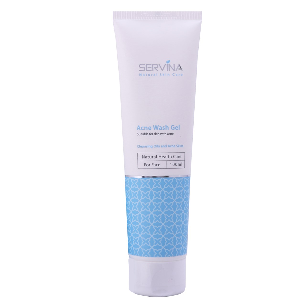 ژل شست و شوی صورت سروینا مدل acne wash حجم 100میلی لیتر