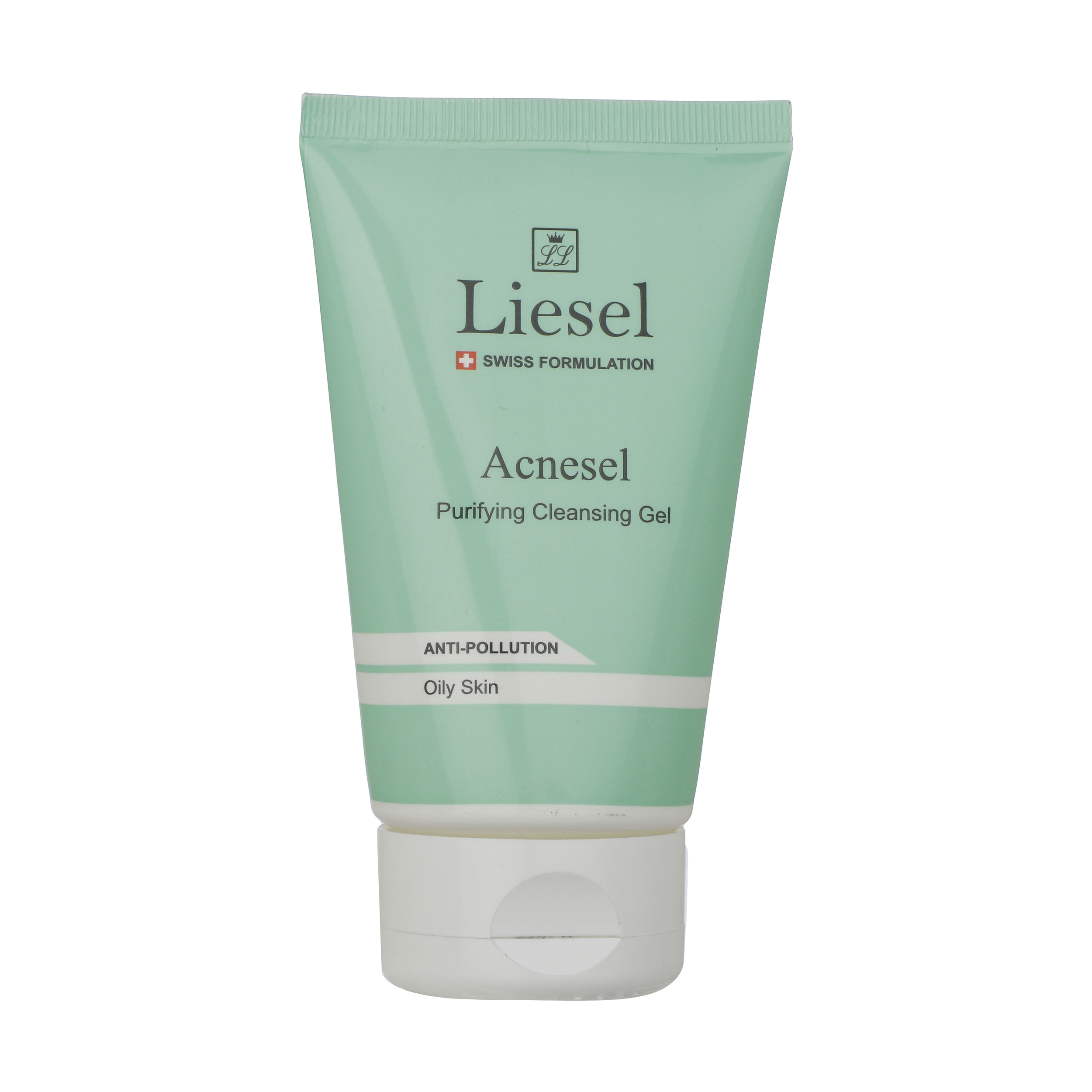 ژل شست و شوی صورت لایسل مدل acnesel حجم 150 میلی لیتر