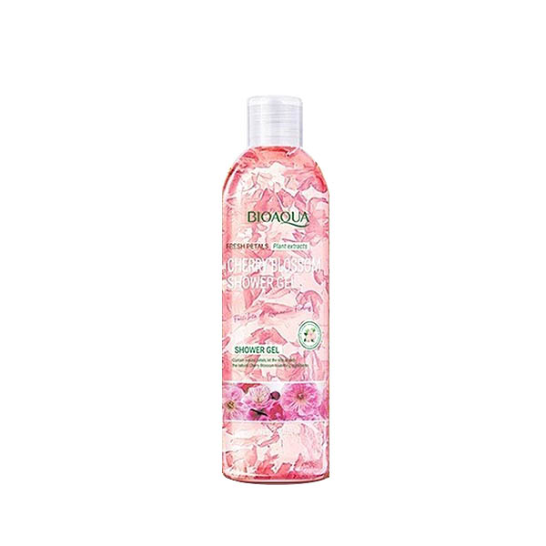 ژل شستشو بدن بایو آکوا مدل cherry blossom حجم 250 میلی لیتر
