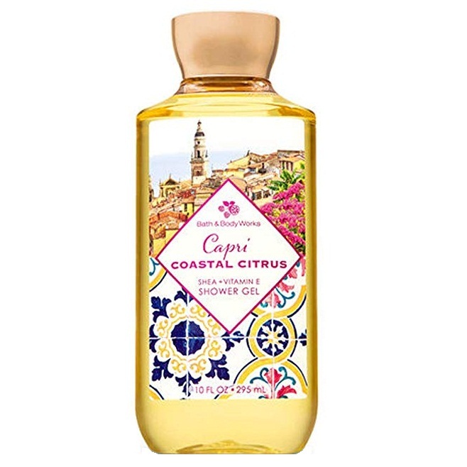 ژل شستشو بدن بس اند بادی ورکز مدل capri coastal citrus حجم 295 میلی لیتر