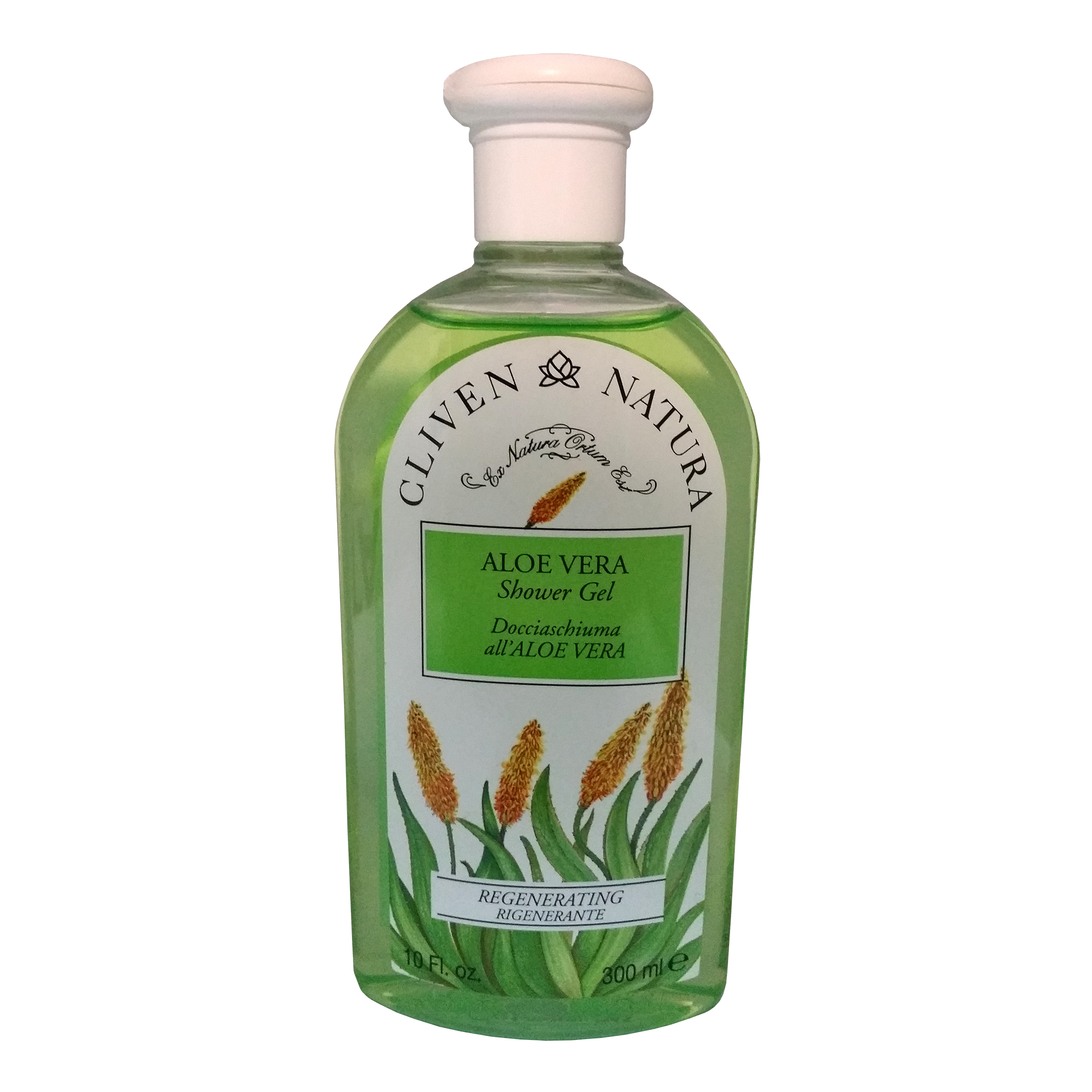 ژل شستشو بدن کلیون مدل aloe vera حجم 300 میلی لیتر