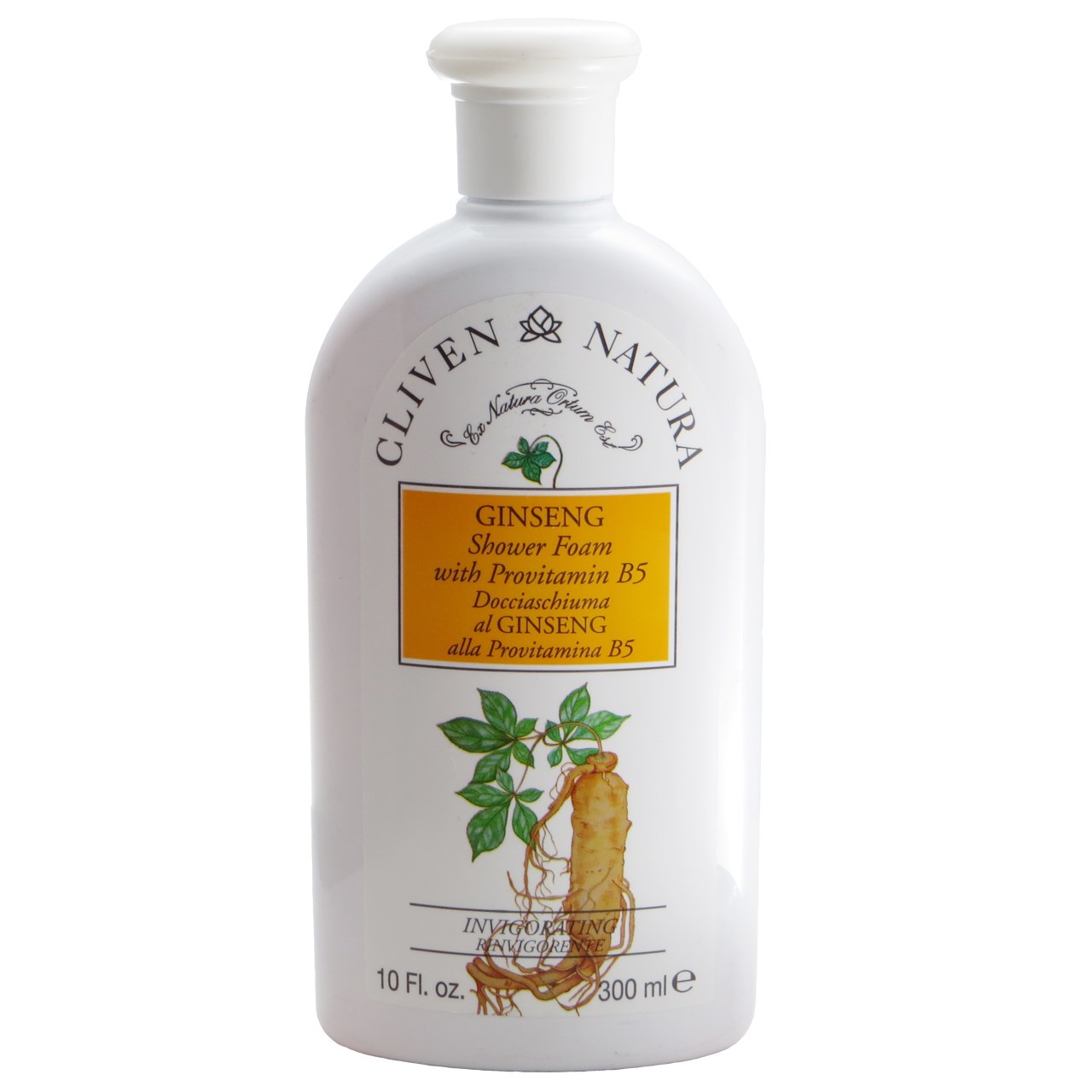 ژل شستشو بدن کلیون مدل ginseng shower gel حجم 300 میلی لیتر