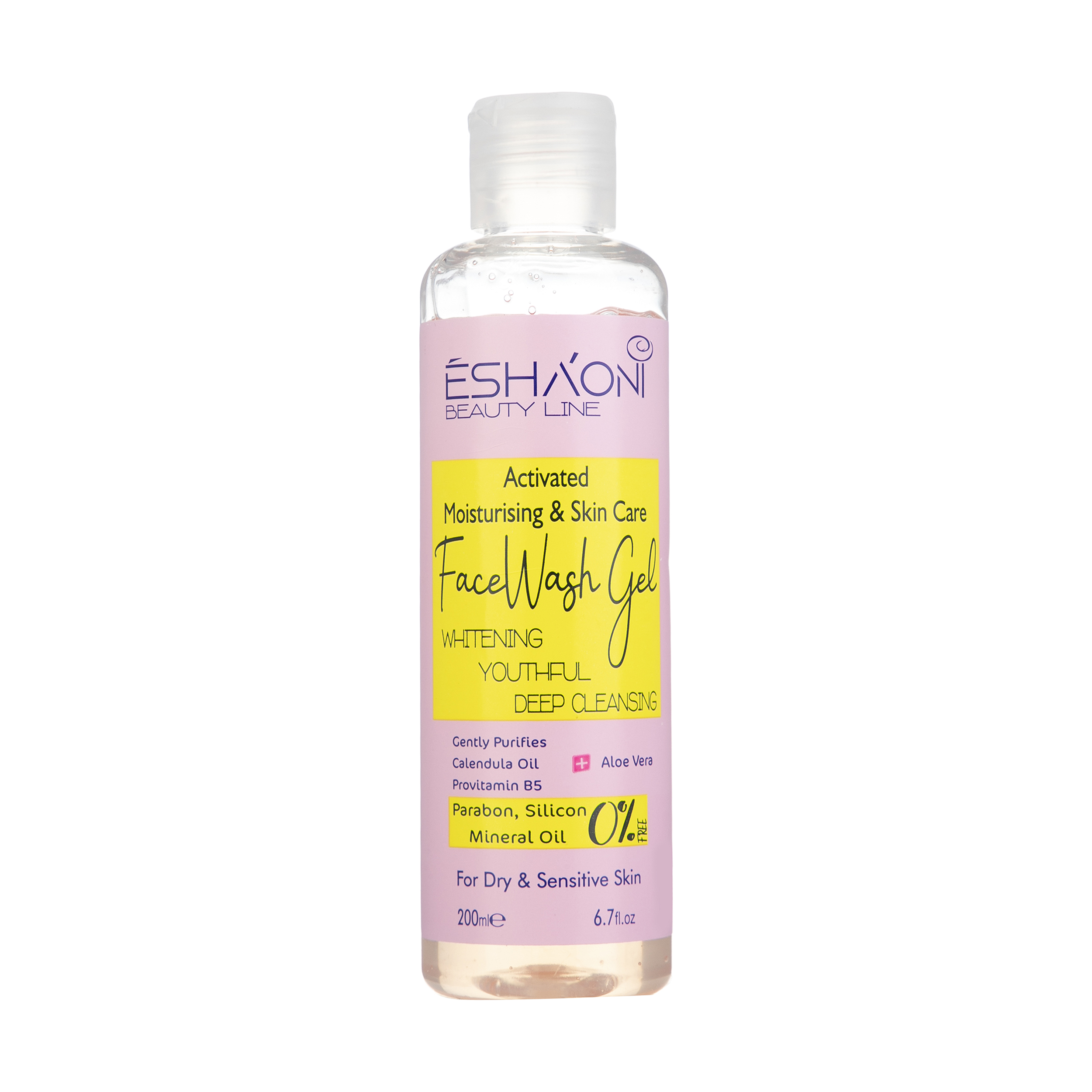 ژل شستشو صورت اشااونی مدل aloe vera حجم 200 میلی لیتر