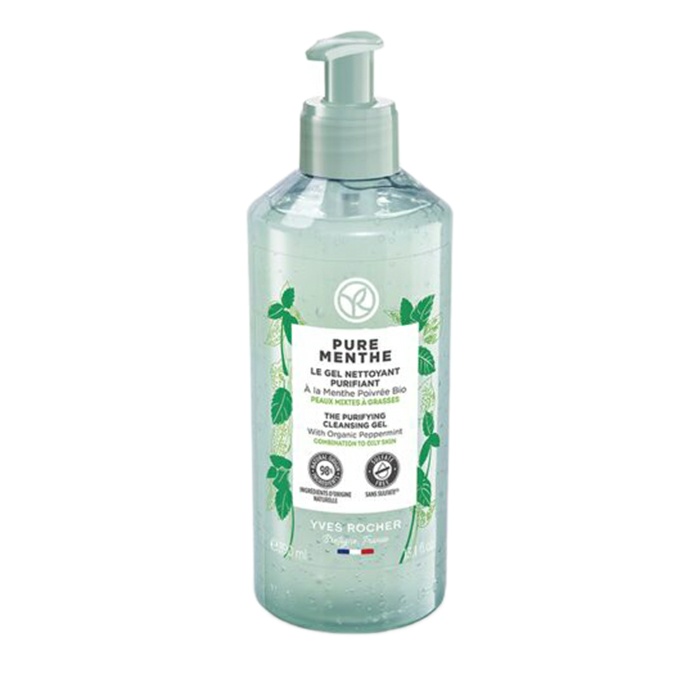 ژل شستشو صورت ایو روشه مدل pure algue حجم 390 میلی لیتر
