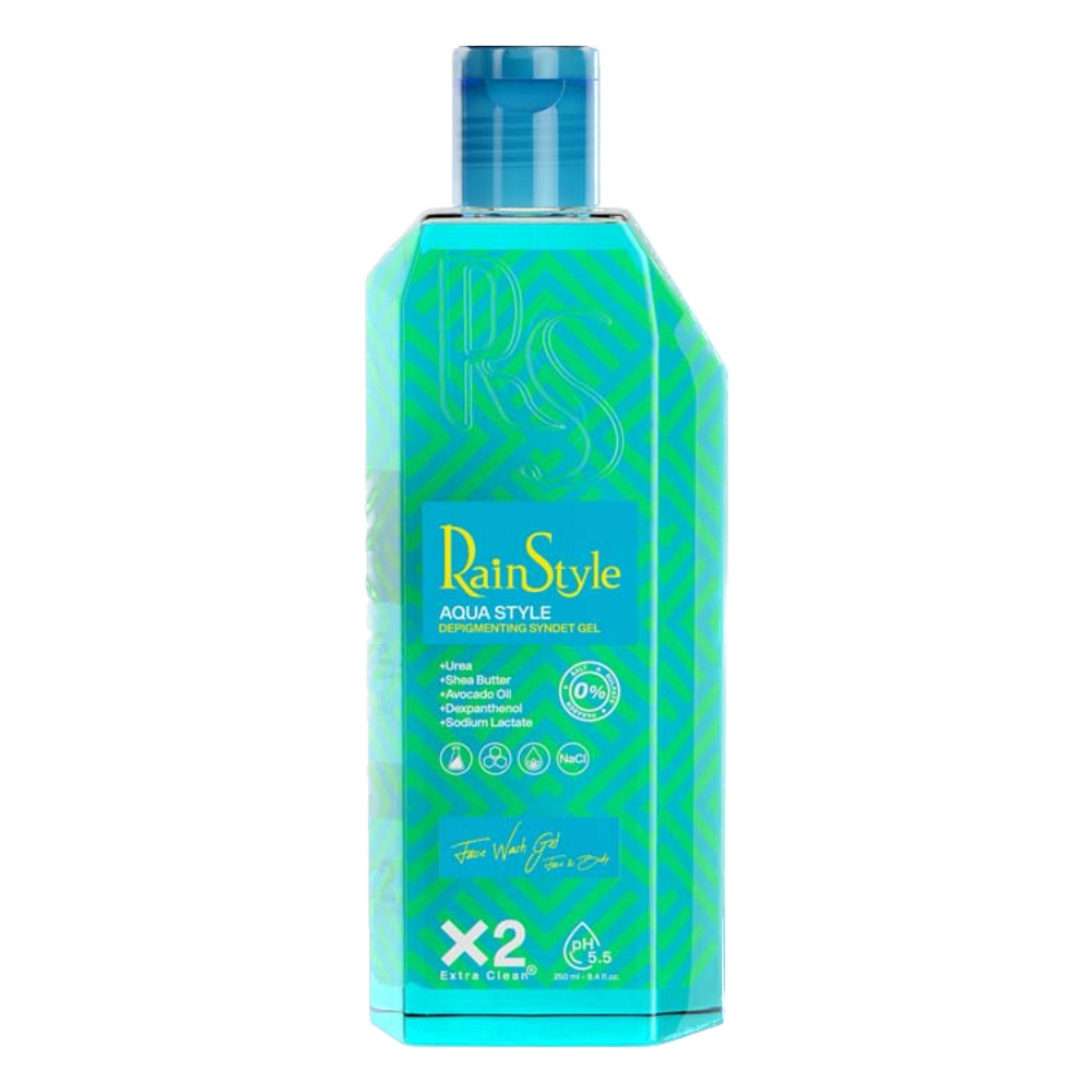 ژل شستشو صورت رین استایل مدل aqua حجم 250 میلی لیتر