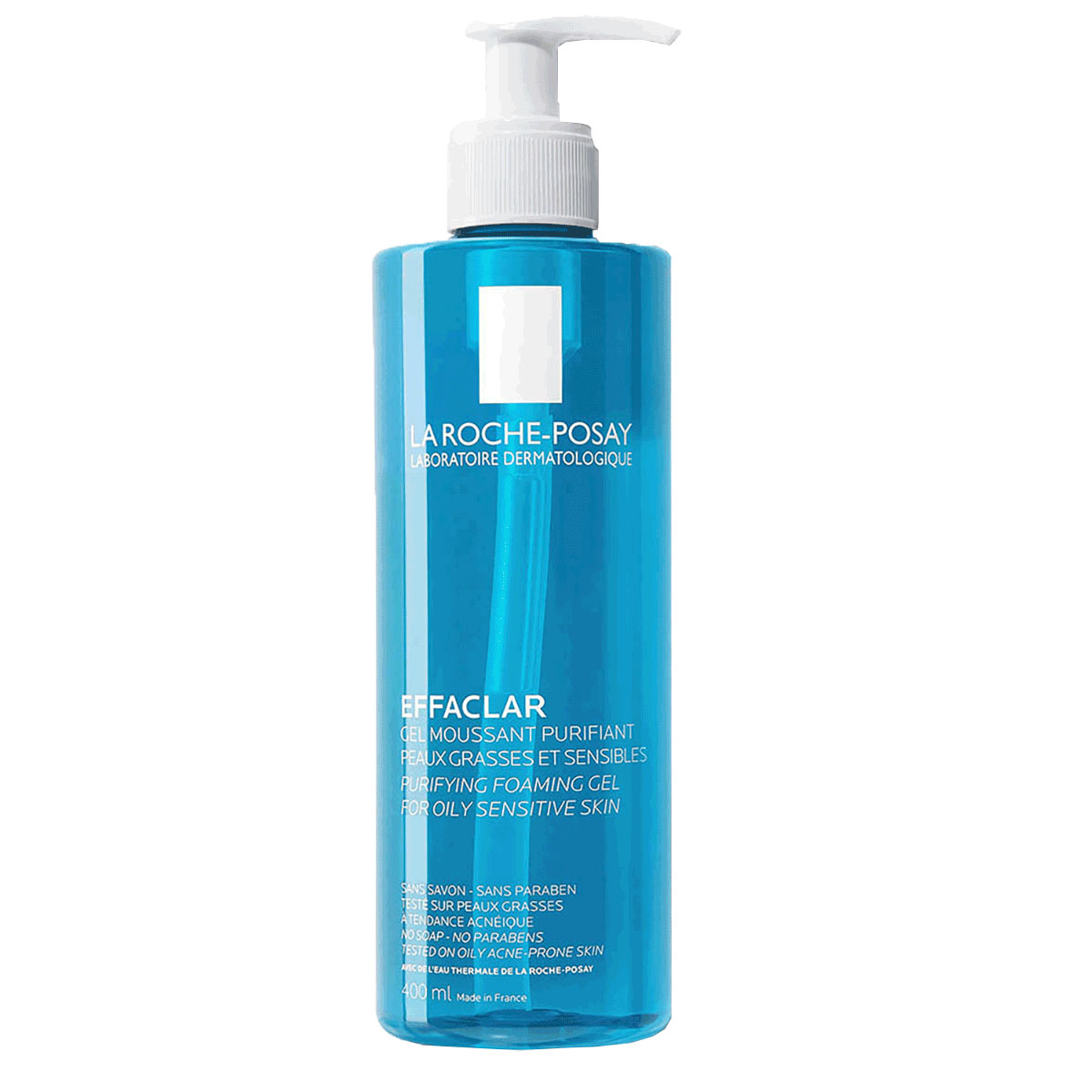 ژل شستشو صورت لاروش پوزای مدل effaclar حجم 400 میلی لیتر