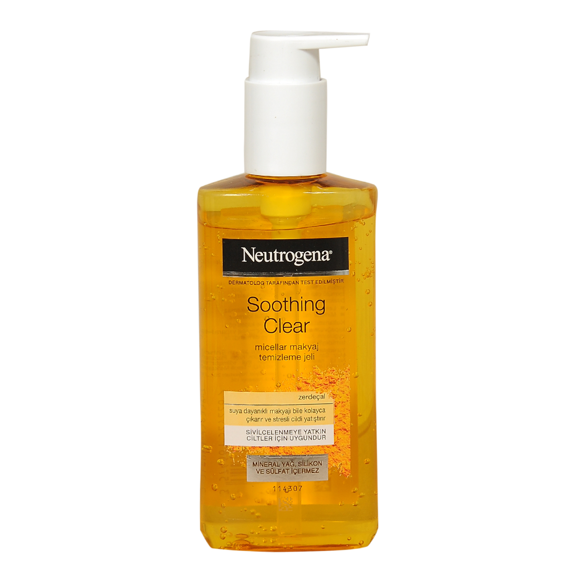 ژل شستشو صورت نوتروژینا مدل soothing clear حجم 200 میلی لیتر