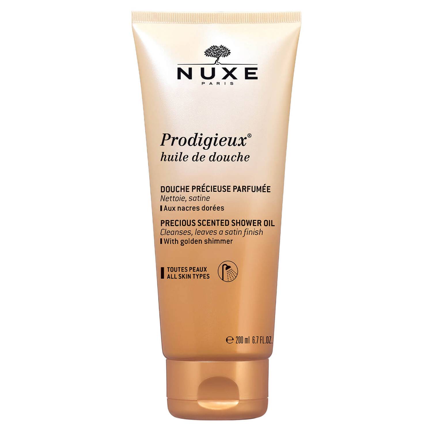 ژل شستشو نوکس مدل prodigieux huile de douche حجم 200 میلی لیتر