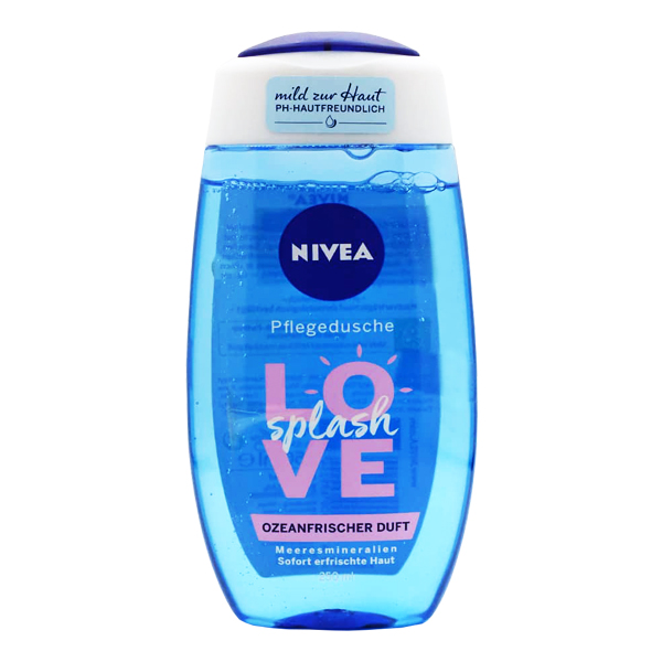 ژل شستشو نیوآ مدل love splash حجم 250 میلی لیتر