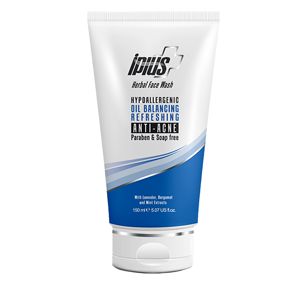 ژل شستشوی صورت آی پلاس مدل acne control حجم 150 میلی لیتر