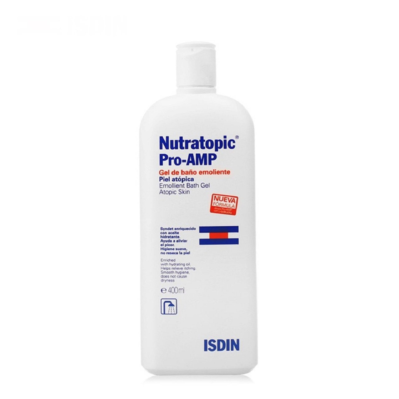 ژل شوینده ایزدین مدل nutratopic pro amp حجم 400 میلی لیتر