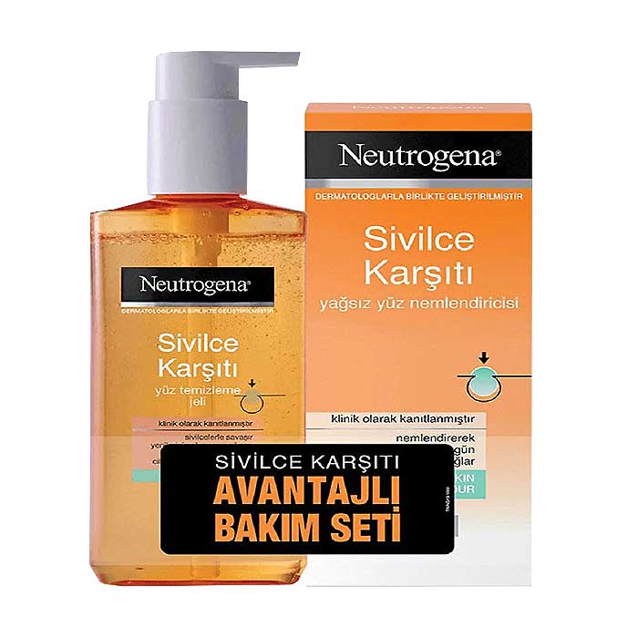 ژل ضد جوش نوتروژینا مدل sivilce karsiti حجم 250 میلی لیتر