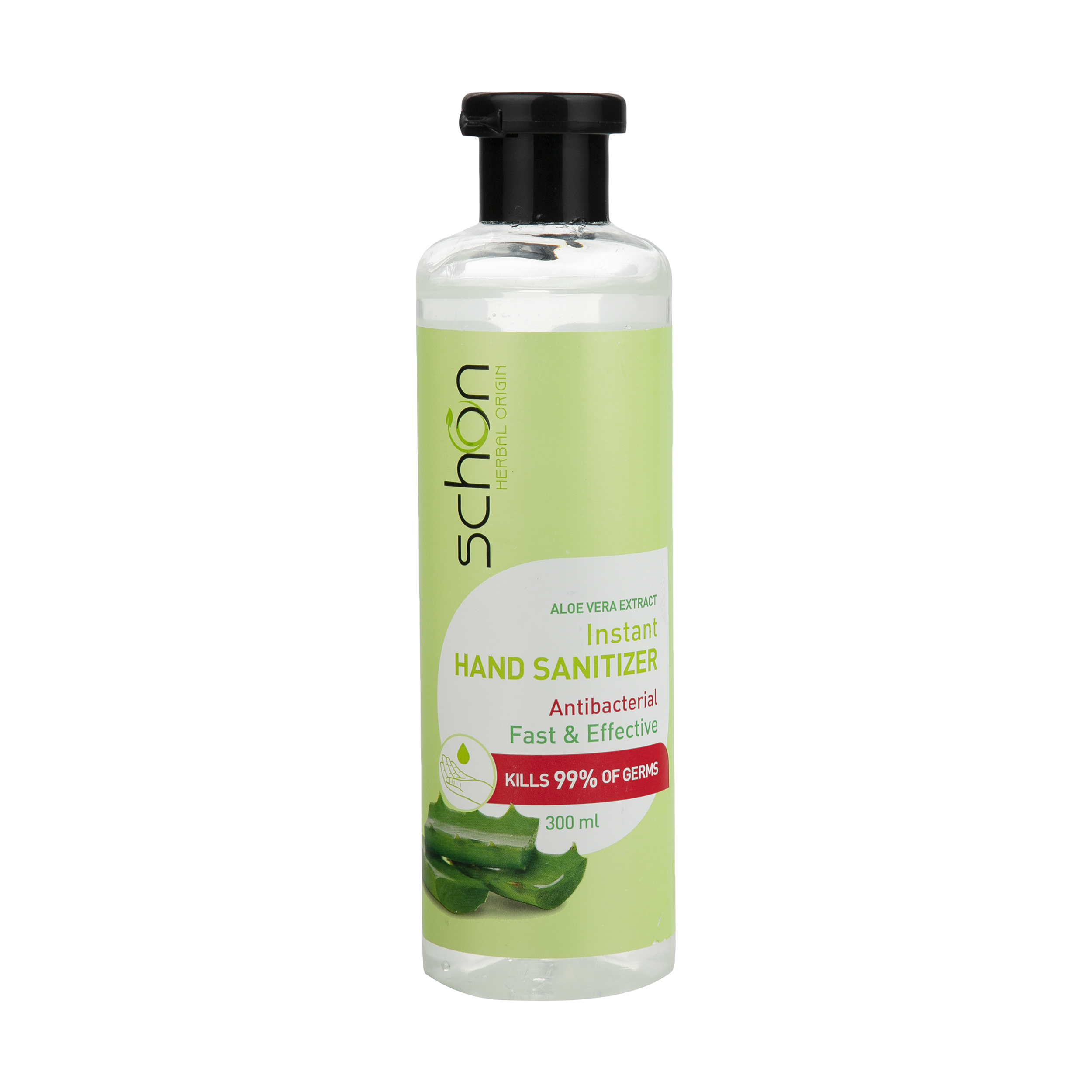 ژل ضد عفونی کننده دست شون مدل aloevera حجم 300 میلی لیتر