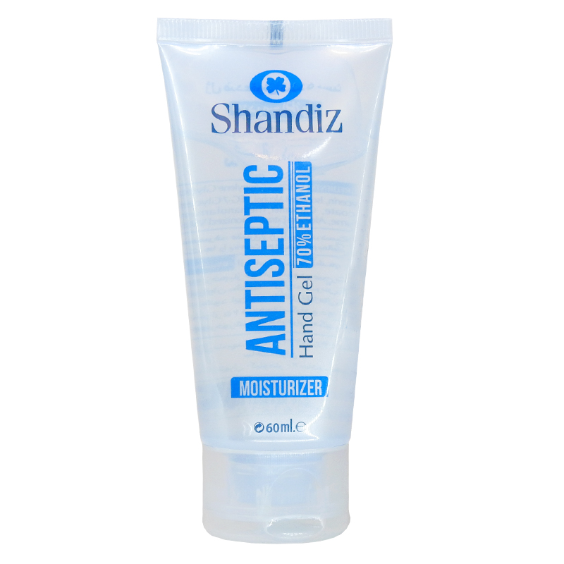 ژل ضد عفونی‌ کننده شاندیز مدل moisturizer حجم 60 میلی لیتر