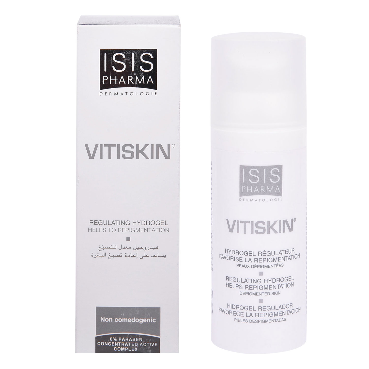 ژل ضد لک آیسیس فارما مدل vitiskin حجم ۵۰ میلی لیتر