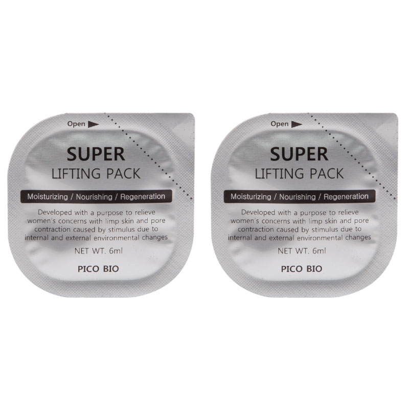ژل ضد چروک پوست پیکو بیو مدل super lifting حجم ۶ میلی لیتر مجموعه ۲عددی