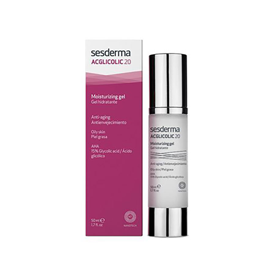 ژل لایه بردار و ضد چروک سسدرما مدل acglicolic حجم 50 میلی لیتر
