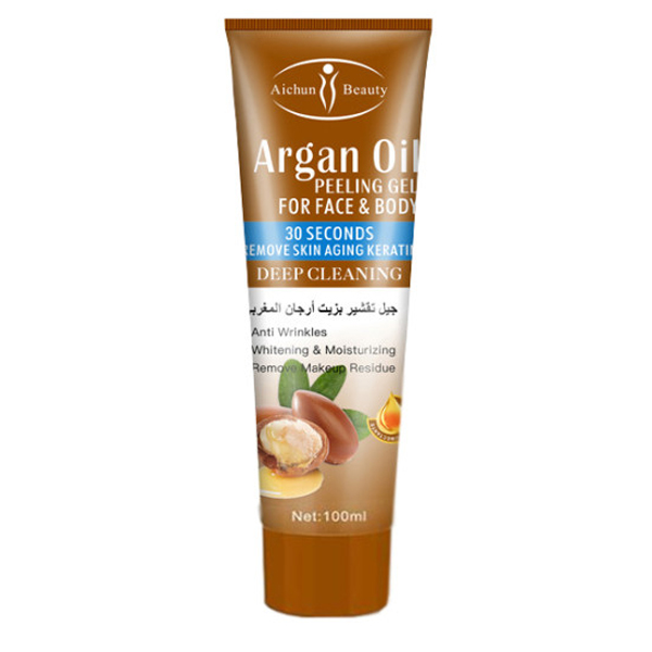 ژل لایه بردار پوست ایچون بیوتی مدل argan kil حجم 100 میلی لیتر