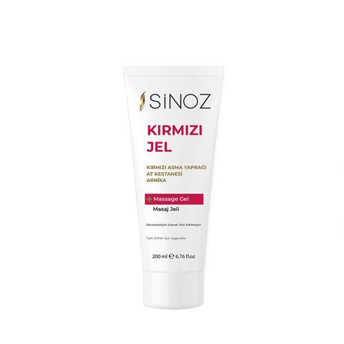 ژل ماساژ سینوز مدل kirmizi حجم 200 میلی لیتر