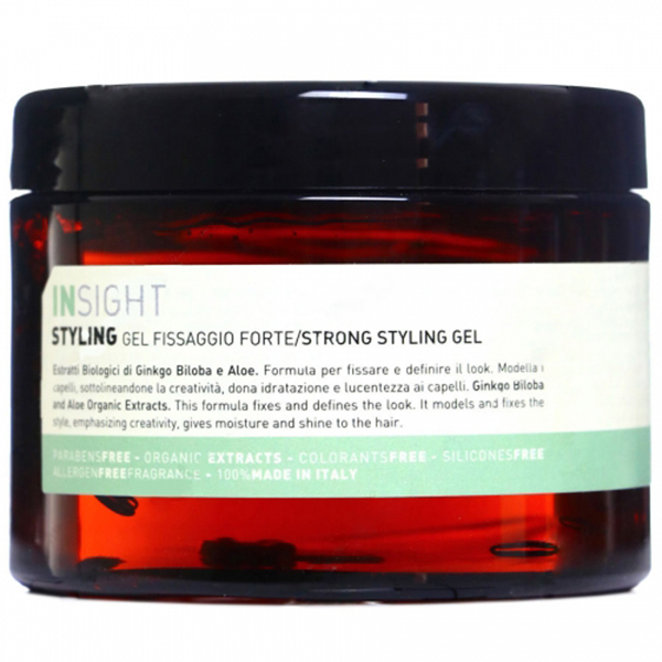 ژل مو اینسایت مدل strong styling حجم 500 میلی لیتر