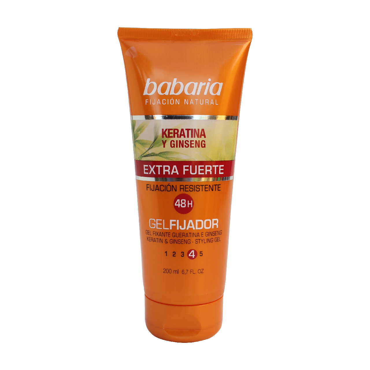 ژل مو باباریا مدل extra fuerte حجم 200 میلی لیتر