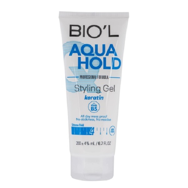 ژل مو بیول مدل aqua hold حجم 200 میلی لیتر