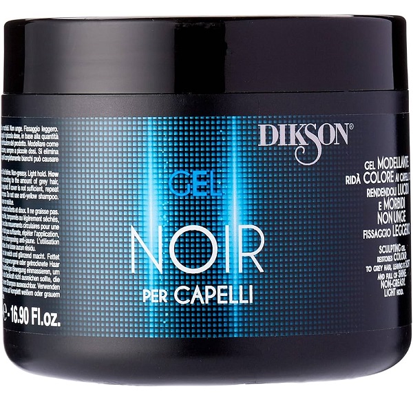 ژل مو حالت دهنده دیکسون مدل noir حجم 500 میلی لیتر
