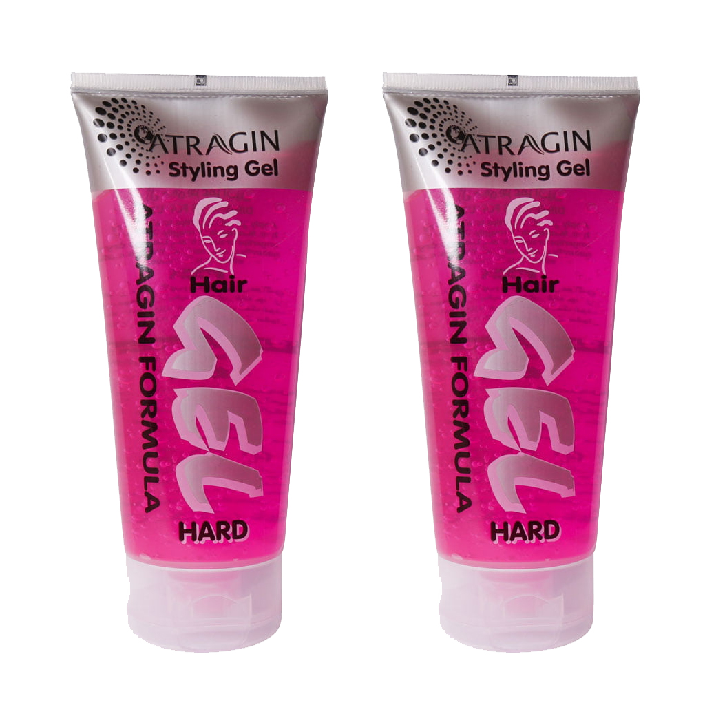 ژل مو عطرآگین مدل hard حجم 200 میلی لیتر مجموعه 2 عددی