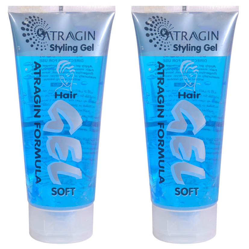 ژل مو عطرآگین مدل soft حجم 200 میلی لیتر مجموعه 2 عددی